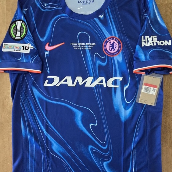 2024/25 Nike Chelsea FC #20 PALMER UEFA Conference Cup Winner Jersey FN8… - Picture 2 of 11